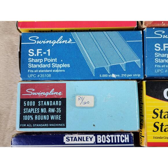 Standard Staples 50,000 Swingline OfficeMax Stanley Office Stapler Vintage - Picture 5 of 10